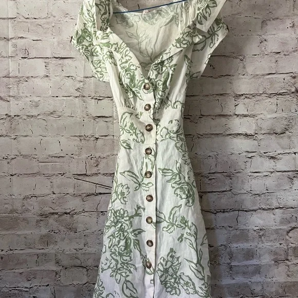 Free People A Thing Called Love Ivory Mini Dress - Picture 2 of 7